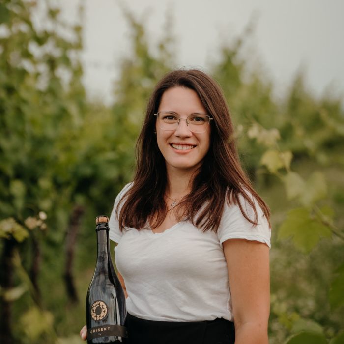 Michaela Kulhánková enolog Vinařství Orisek